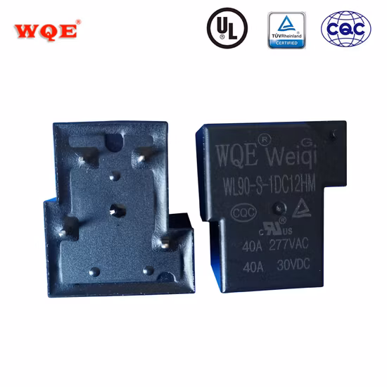 Relé de potência de relé de 5 pinos 30A 40A 50A para eletrodomésticos / automação industrial / casa inteligente